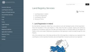 
                            8. Land Registry Services - Property Registration Authority