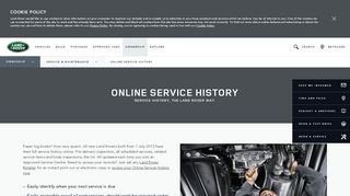 
                            7. Land Rover® Online Service History - Land …