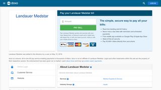 
                            5. Landauer Medstar | Pay Your Bill Online | doxo.com
