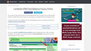 
                            7. Landbank ATM Card Balance Inquiry Online - Banking 15849