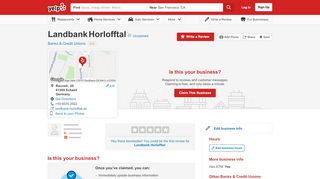 
                            5. Landbank Horlofftal - Banks & Credit Unions - Raunstr. 20 ...