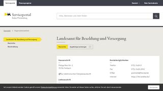 
                            9. Landesamt für Besoldung und Versorgung - Serviceportal ...