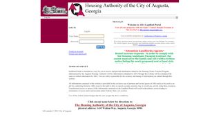 
                            9. Landlord Portal - Housing Authority of the City of - Augusta Housing ...