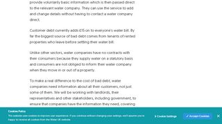 
                            8. Landlord web service to help tackle major source of water debt | Water ...