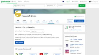 
                            4. Landmark Group Employee Benefits and Perks | Glassdoor.co.nz