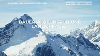 
                            9. landsichten.de: Bauernhofurlaub und Landurlaub...