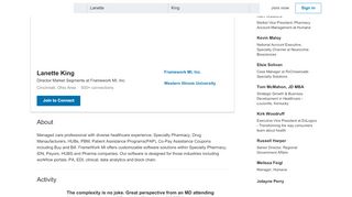 
                            8. Lanette King - Director Healthcare Market Segments - FrameWork MI ...