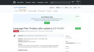 
                            7. Language Files: Problem after update to 3.7 · Issue #15587 ...