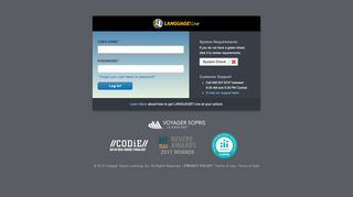 
                            5. LANGUAGE! Live Login Page