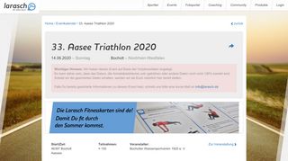 
                            7. larasch.de - 33. Aasee Triathlon 2020