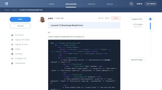 
                            4. Laravel 5.2 Bootstrap Modal Form - Laracasts