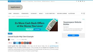 
                            9. Laravel Guzzle http client example - AppDividend