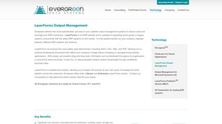 
                            8. LaserForms Output Management - Evergreen Data Systems