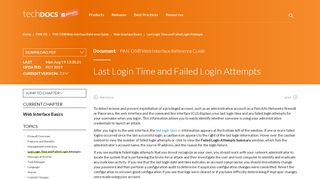 
                            9. Last Login Time and Failed Login Attempts