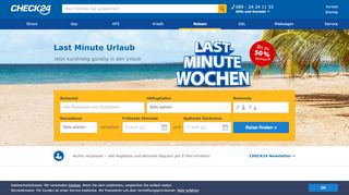 
                            5. Last Minute Reisen & Urlaub - CHECK24