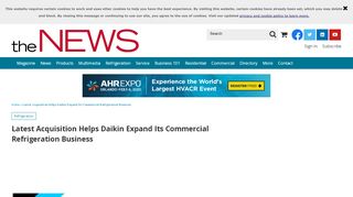 
                            9. Latest Acquisition Helps Daikin Expand Its Commercial Refrigeration ...