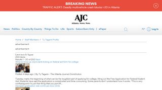 
                            7. Latest from Ty Tagami - AJC Homepage