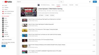 
                            5. Latest Uploads | CWA Mobile Gaming - YouTube