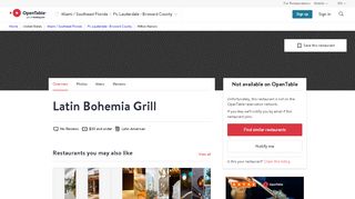 
                            8. Latin Bohemia Grill Restaurant - Pompano Beach, FL | …