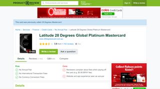 
                            9. Latitude 28 Degrees Global Platinum Mastercard …