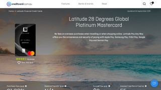 
                            6. Latitude 28 Degrees Mastercard reviewed by …