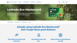 
                            8. Latitude Eco Mastercard - Credit Cards | Latitude …