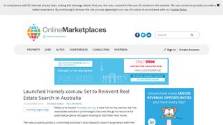 
                            8. Launched Homely.com.au Set to Reinvent Real Estate Search in ...