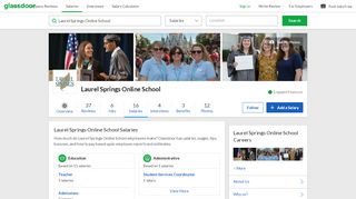 
                            6. Laurel Springs Online School Salaries - Glassdoor