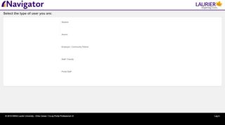 
                            4. Laurier Navigator - Login
