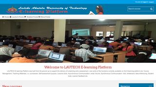 
                            6. LAUTECH E-learning Platform