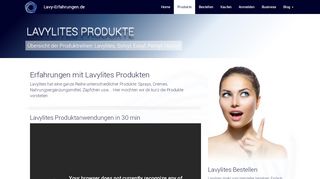 
                            5. Lavylites Produkte, Produktanwendung & Erfahrungen - Lavy ...