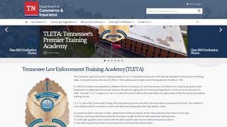 
                            3. Law Enforcement Training - Main - TN.gov