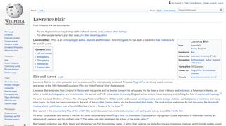 
                            8. Lawrence Blair - Wikipedia