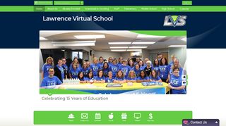
                            4. Lawrence Virtual School / Homepage