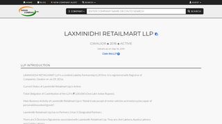 
                            3. LAXMINIDHI RETAILMART LLP | Indian Company Info