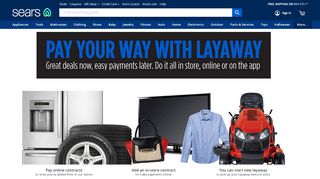 
                            3. Layaway - Sears