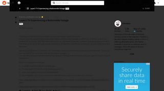 
                            7. Layer3 TV Experiencing a Nationwide Outage - tmobile - Reddit