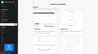 
                            1. Layout examples - Semantic UI React