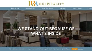 
                            6. LBA Hospitality - We Stand Out Because of What's Inside