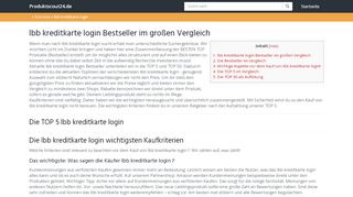 
                            6. lbb kreditkarte login Produkt + Vergleich + Aktuell