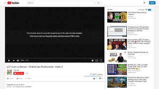 
                            8. LCF Coin-vs-Bitcoin - l'intérêt des Rotchschild - Vidéo 2 ...