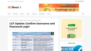 
                            1. LCF Update: Confirm Username and Password Login - LCFHC ...