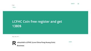 
                            6. LCFHC Coin free register and get 1380$ - LCFHC Updates