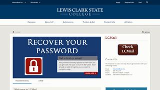 
                            8. LCMail | Lewis-Clark State