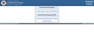 
                            3. LCPS - Payment Portal - Loudoun County Public Schools