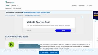 
                            3. LDAP einrichten, how? - Samsung Galaxy ... - android-hilfe.de