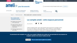 
                            4. Le compte ameli : votre espace personnel | ameli.fr