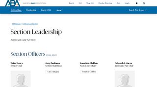 
                            7. Leadership - American Bar Association