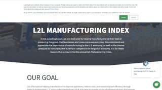 
                            6. Leading2Lean Manufacturing Index | Leading2Lean