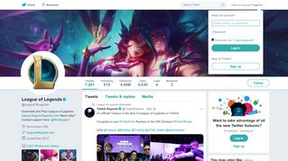 
                            9. League of Legends (@LeagueOfLegends) | Twitter